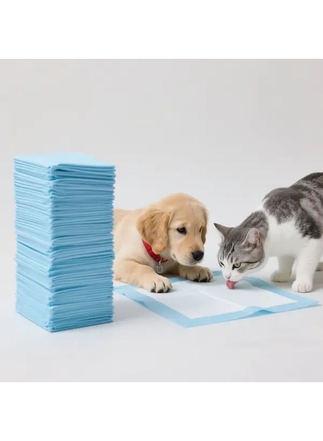 21 Pcs Disposable Pet Urine Pads Large Size for Cats Dogs Puppies Kittens Rabbits Training - Image 1