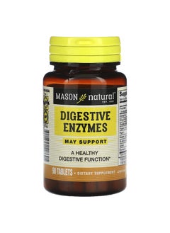 Mason Natural Mason Natural, Digestive Enzymes, 90 Tablets  - Image 1