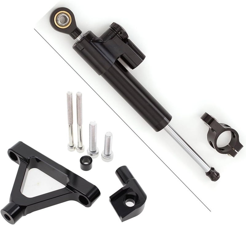 NICEDOLL CNC Motorcycle Steering Damper Stabilizer Kit - Image 1