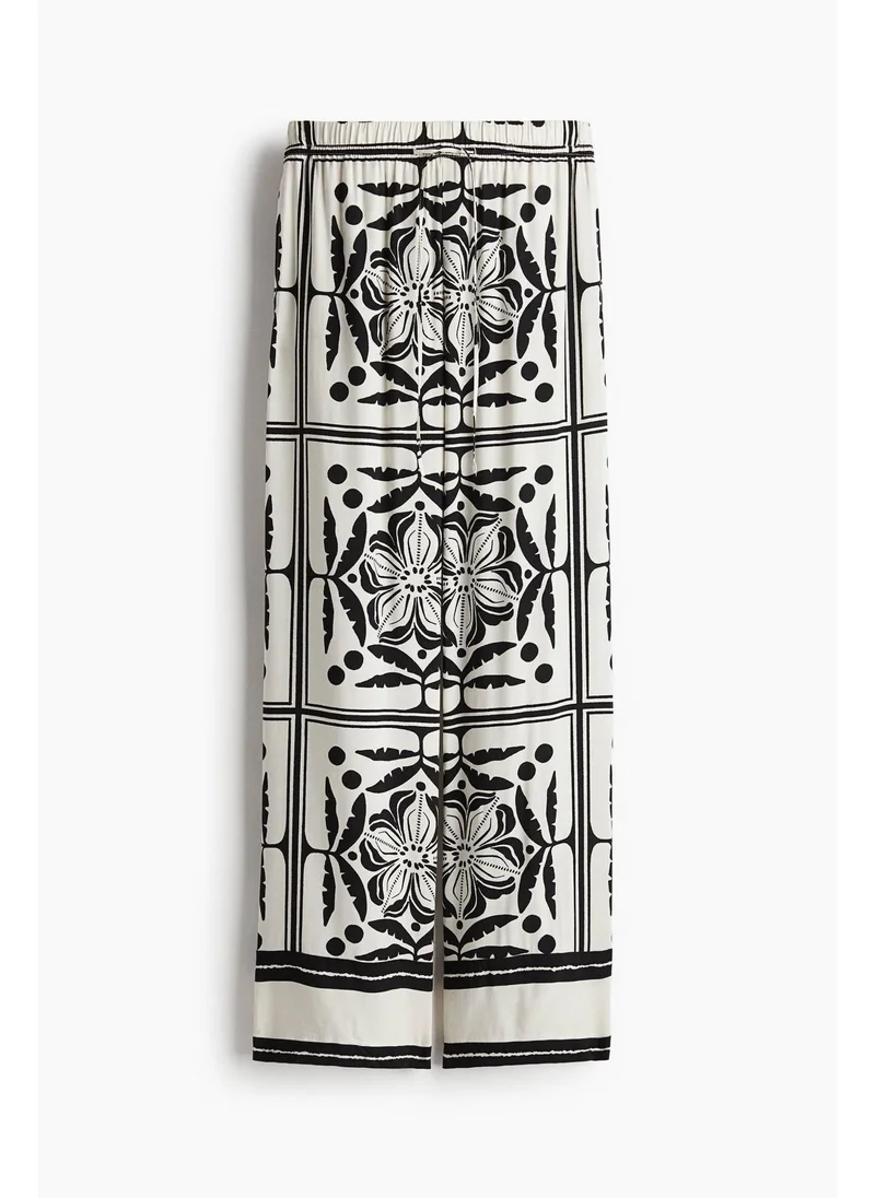 H&M Wide pull-on trousers