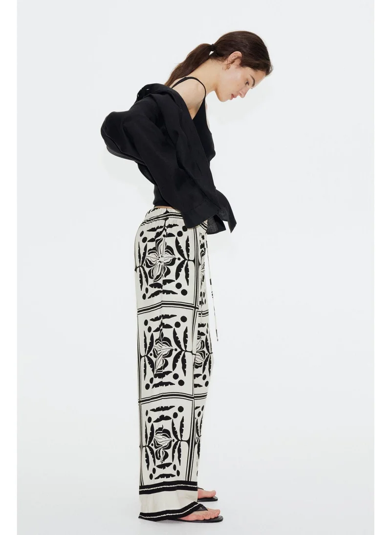 H&M Wide pull-on trousers