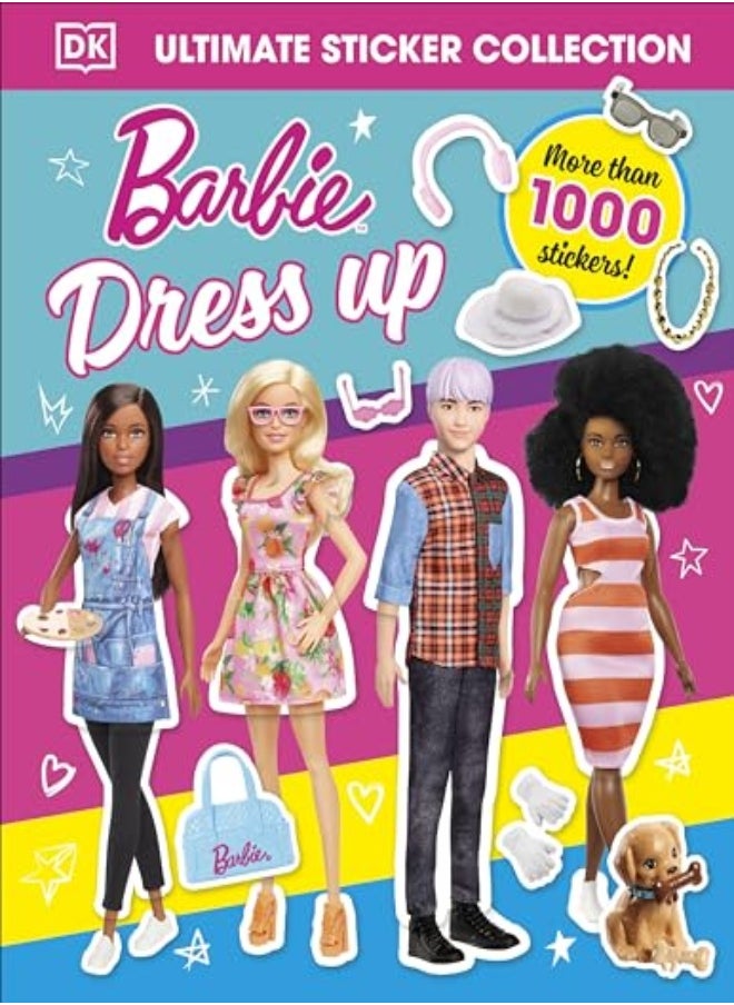 ULT STICKER COLL BARBIE DRESS UP 