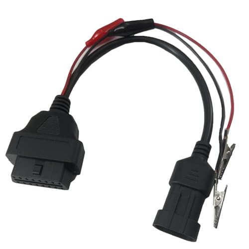 DEVMO 3 Pin to 16 Pin OBD2 Adapter Connector Diagnostic Cable Compatible with Fiat Alfa Lancia - Image 2