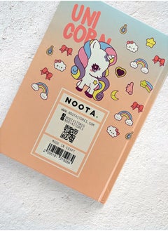 Noota NOOTA UNICORN A5 HARDCOVER NOTEBOOK 100 LINED PAGES  - Image 3