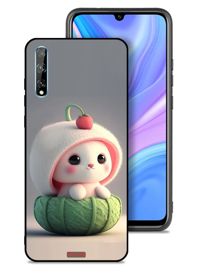 Tolwak Huawei P Smart S Protective Case Cover Cute Little Rabbit - Image 1