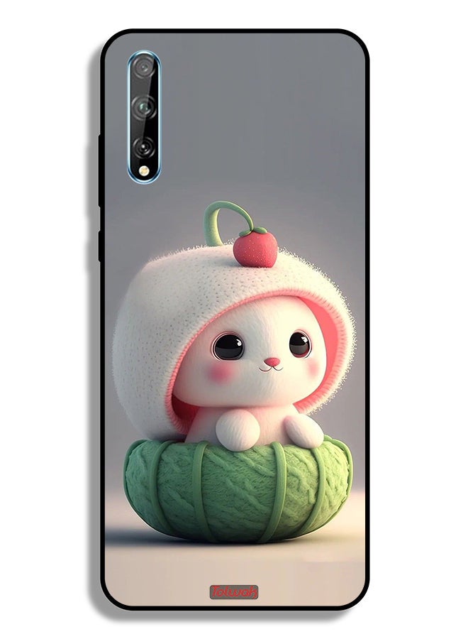 Tolwak Huawei P Smart S Protective Case Cover Cute Little Rabbit - Image 2
