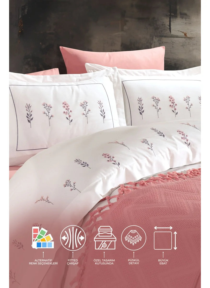ايلارت Daisy Duvet Cover Set 7 Piece Dusty Rose
