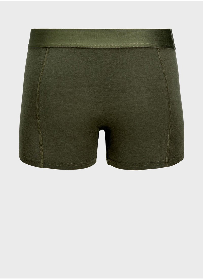 JACK & JONES - jacbasic bamboo 3 pack logo trunks - Image 1