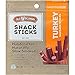 Old Wisconsin Turkey Sausage Snack Sticks Naturally Smoked Ready to Eat High Protein Low Carb Keto Gluten Free 6 Ounce Resealable Package - Image 2