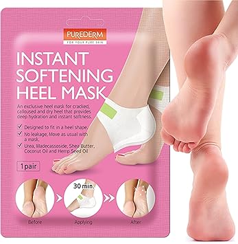 Purederm قناع كعب القدم من بيوردرم لتنعيم فوري - Image 1