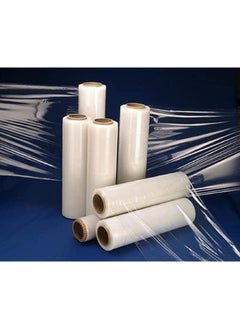 ECVV Stretch Film Roll/Wrap for Packaging, Industrial Heavy Duty Pallet Wrapping Film - Clear (1.5 Kg x 300g Core)  - Image 3