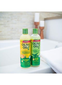 ORS Olive Oil Creamy Aloe Shampoo and Replenishing Conditioner  - Image 4