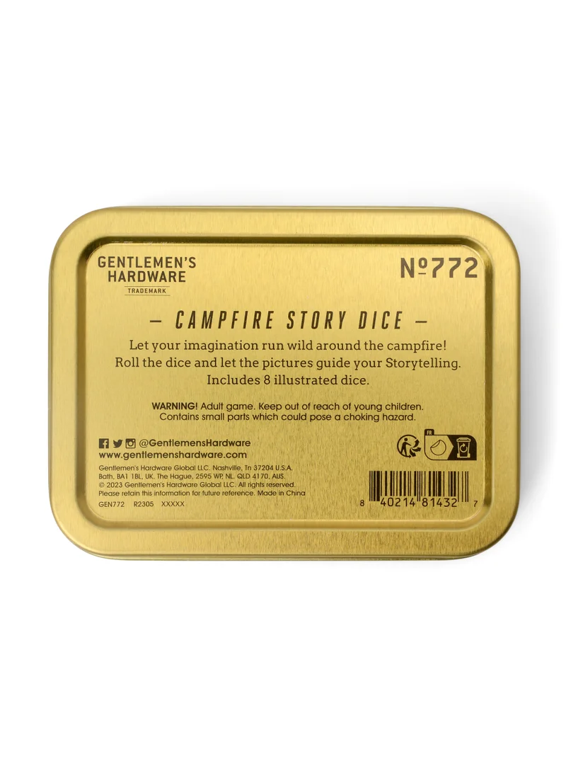 GENTLEMEN'S HARDWARE Campfire Story Dice
