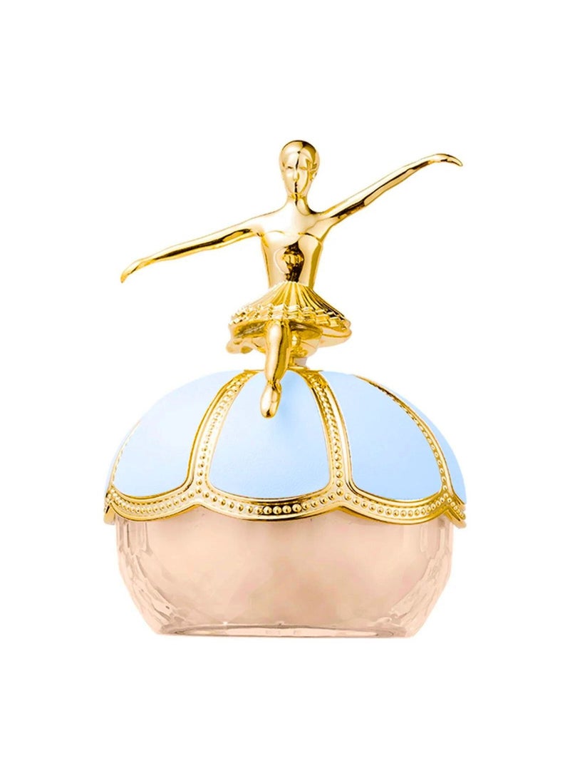 MACK ANDY Ballet Airy Loose Powder Light Breathable Oil Free Makeup Setting Powder Foundation - 01 Ivory - Image 1