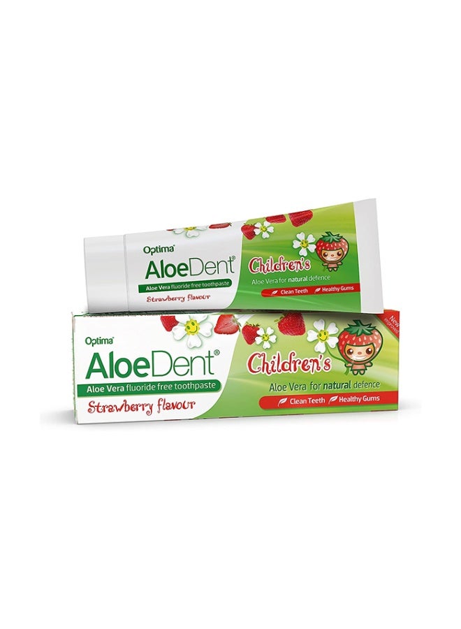 AloeDent Children’s Strawberry Toothpaste 50 ml