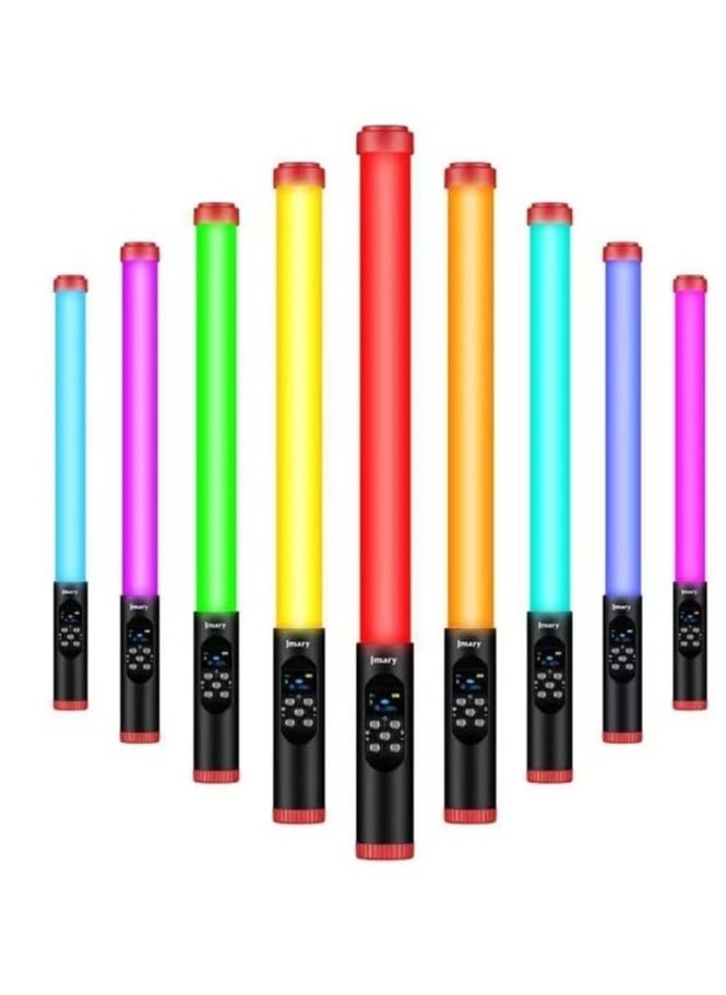 JAJEEK Portable RGB LED Waterproof Lighting Bar with LED Display – Adjustable Color & Brightness for Filmmakers and Photographers - Image 3