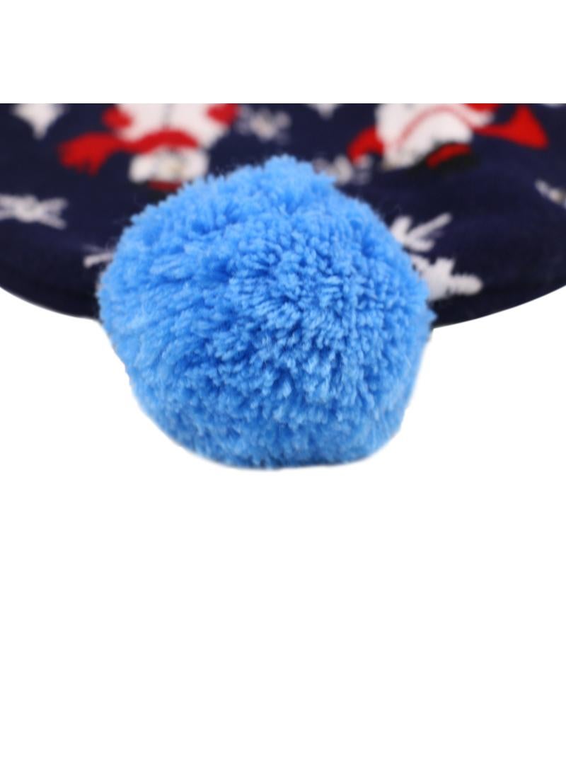 1-Pieces Snowflake Knitted Beanie Winter Outdoor Warm Decorative Hat Style A10 56-60cm - Image 3