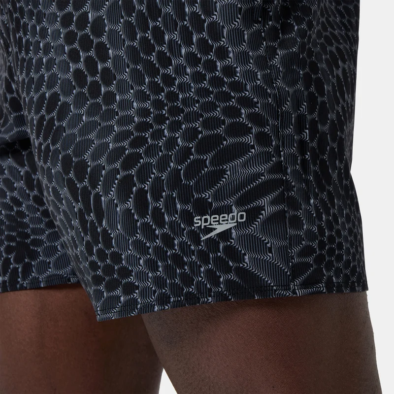 speedo Men's Lookout Print Volley Swimming Shorts
