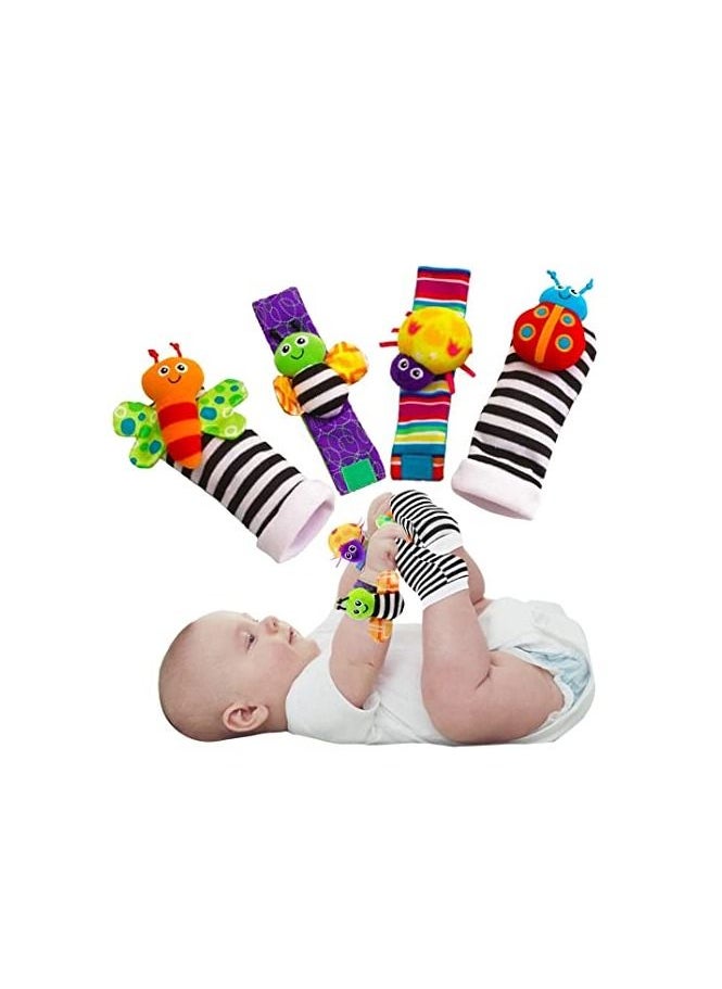 ORiTi ألعاب خشخيشة للأطفال من ORiTi Baby بأعمار من 3 إلى 6 أشهر وحتى 12 شهرًا، لعبة تعليمية للأولاد والبنات  - Image 1