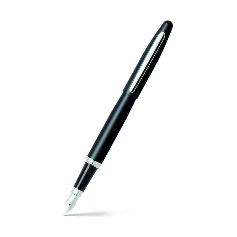 SHEAFFER Pen Sheaffer Vfm E9405 Matte Black With Chrome Plated Trims Medium Fp - Image 1