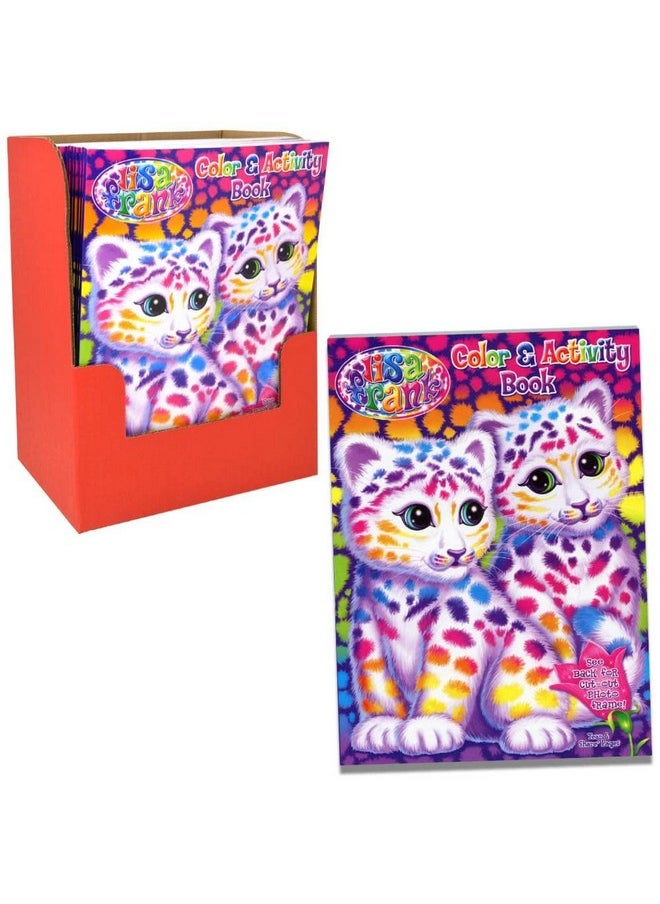 Lisa Frank Fun Coloring And Activity Book Cute Cats Art Cover 64Pages Drawing Book With Cutout Photo Frame (Pack Of 1)  - Image 3