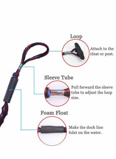 Generic 2Pcs Boat Dock Line, Bungee Cords for Boats, Boating Gifts Men, Accessories, Pontoon Perfect Jet Ski, SeaDoo, Yamaha WaveRunner, Kayak, (4 Feet)  - Image 4