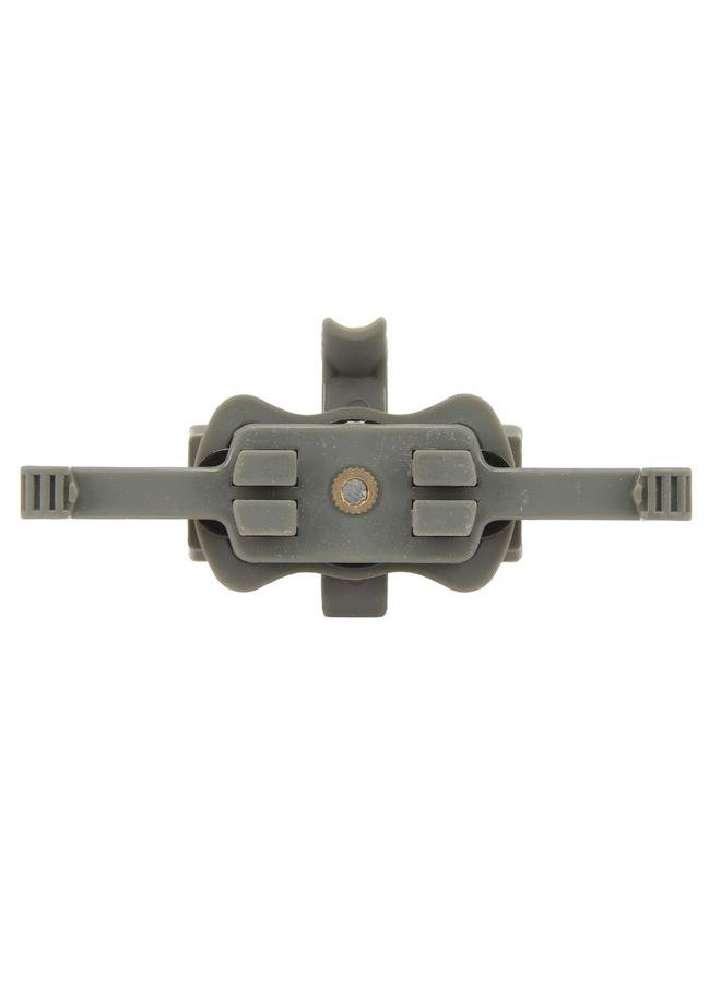Thoraya - Contour HD Action Camera Adapter Mount Camera Quick Release Rail Adapter Mount Fast Helmet Guide Bracket Mount Gray - Image 1