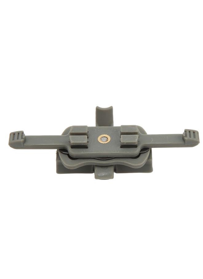 Thoraya - Contour HD Action Camera Adapter Mount Camera Quick Release Rail Adapter Mount Fast Helmet Guide Bracket Mount Gray - Image 1