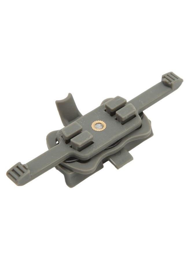 Thoraya - Contour HD Action Camera Adapter Mount Camera Quick Release Rail Adapter Mount Fast Helmet Guide Bracket Mount Gray - Image 1