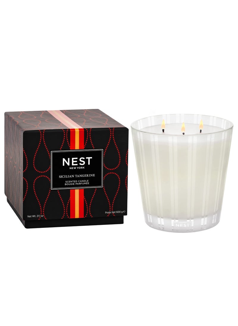 NEST FRAGRANCES NEST Fragrances 3-Wick Candle- Sicilian Tangerine   21.1oz 