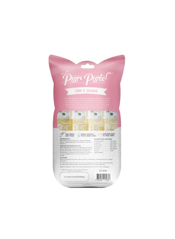 Kit Cat Purr Puree Tuna & Salmon - Image 2