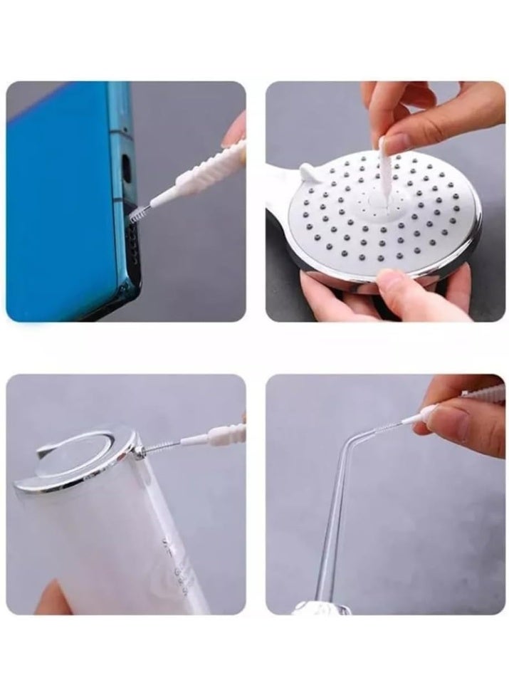 50pcs Mini Phone Cleaning Brush Set, Anti-Clogging Nylon Cleaner for Phone Speaker and Receiver, Multifunctional Cleaning Tool Compatible with AirPods and Keyboard - Image 3