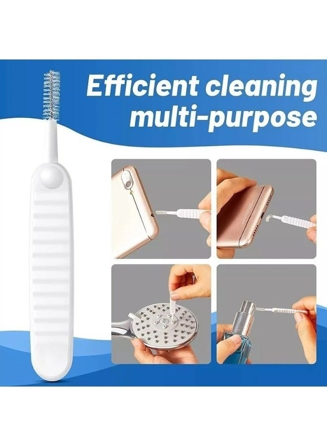 50pcs Mini Phone Cleaning Brush Set, Anti-Clogging Nylon Cleaner for Phone Speaker and Receiver, Multifunctional Cleaning Tool Compatible with AirPods and Keyboard - Image 4