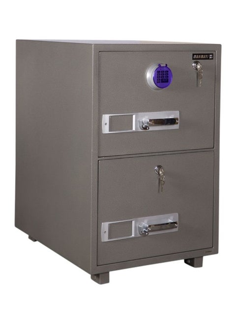 Mahmayi SecurePlus 680-2DK 2 Drawer Fire Filing Cabinet 163Kgs- Digital- For Office and Home.