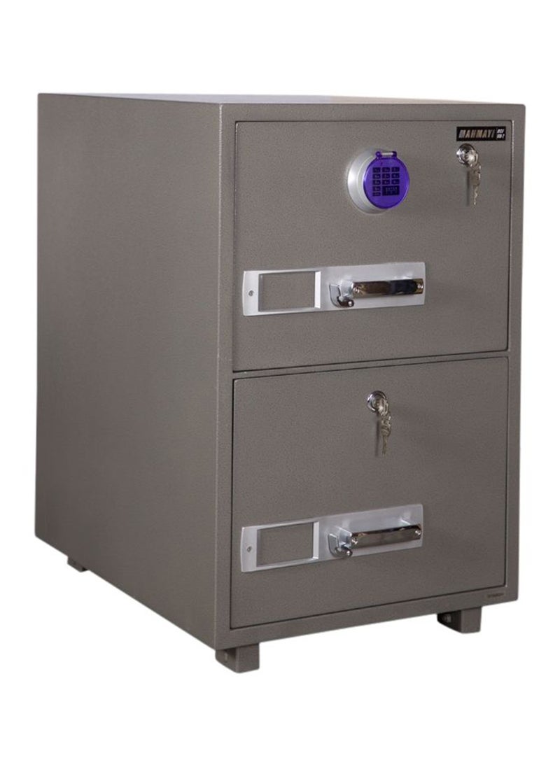Mahmayi SecurePlus 680-2DK 2 Drawer Fire Filing Cabinet 163Kgs- Digital- For Office and Home.