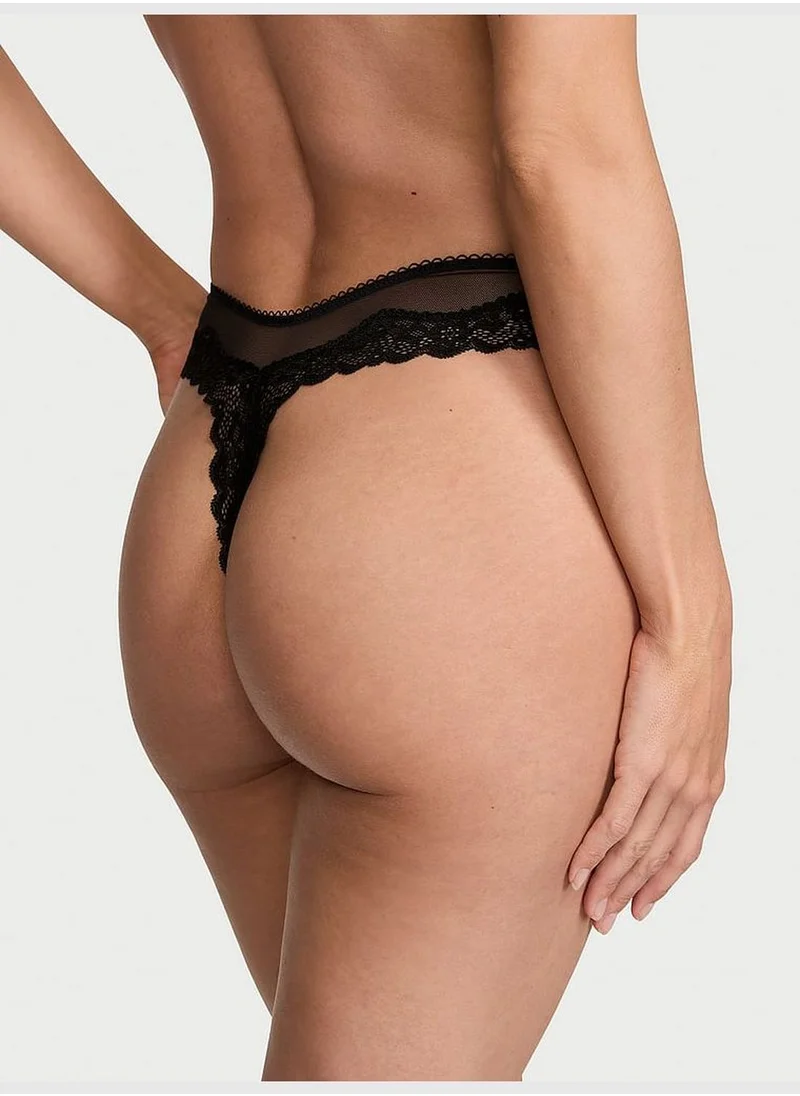 Victoria's Secret Tease High-Leg Scoop Thong Panty