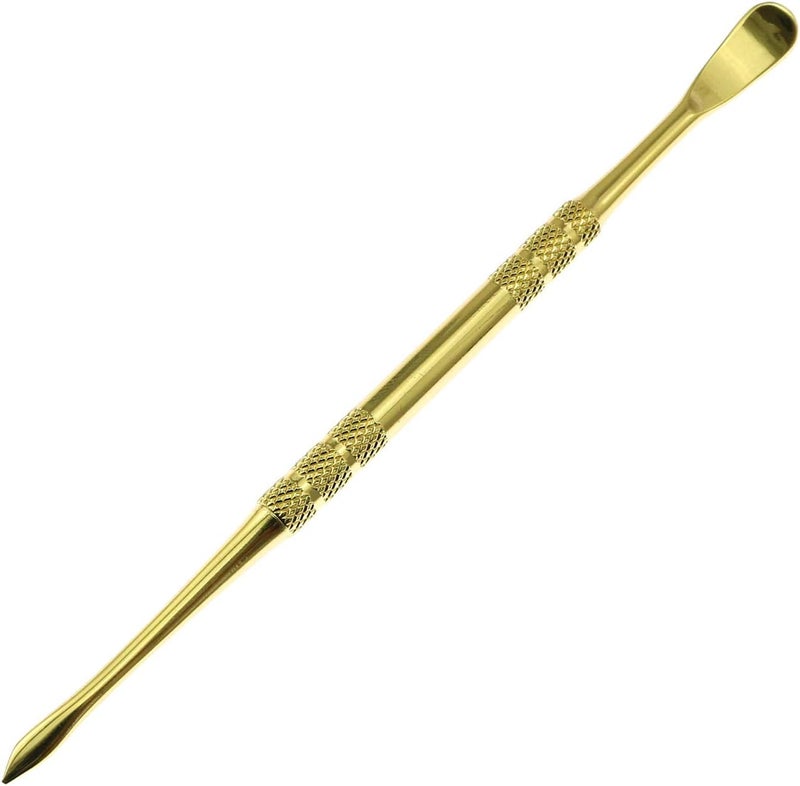 Maxmoral Gold Stainless Steel Spoons Glass Accessories Carving Tools - Image 1