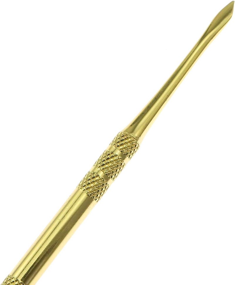 Maxmoral Gold Stainless Steel Spoons Glass Accessories Carving Tools - Image 3
