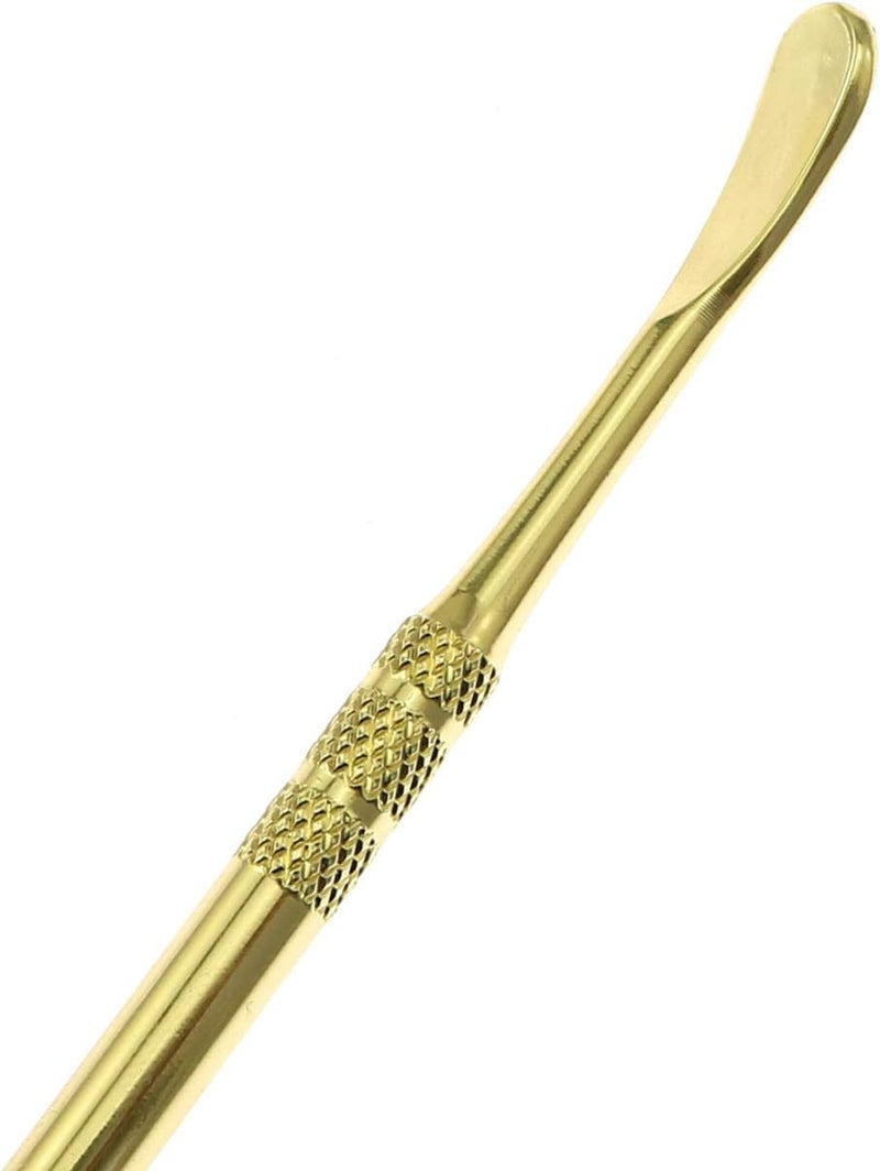Maxmoral Gold Stainless Steel Spoons Glass Accessories Carving Tools - Image 2