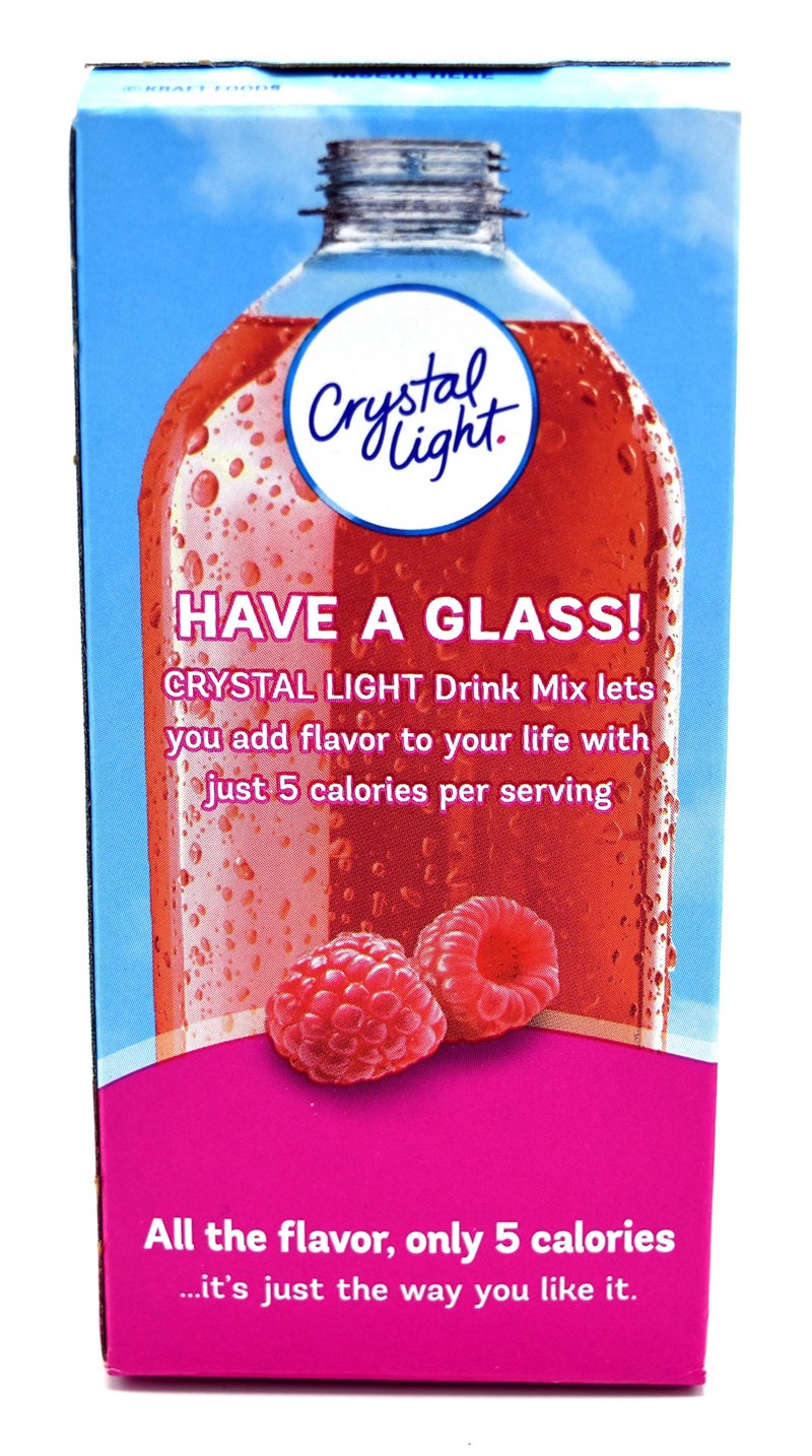 Crystal Light On The Go Raspberry Ice Drink Mix, 10-Packet Box (Pack of 6) - Image 2