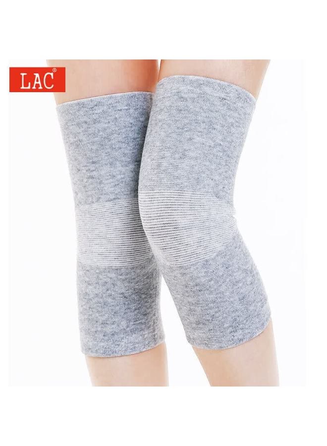 Lac Bamboo Charcoal Knee Brace High Elastic Breathable Sports Joint Warm Knee Support Size M - Image 1