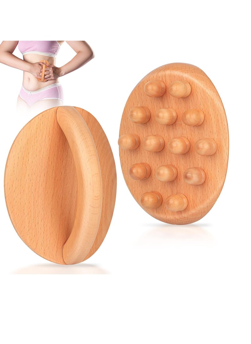 SYOSI Wood Therapy Tools for Body Shaping Wooden Massage Tools Lymphatic Drainage Massager Body Sculpting Tools Wooden Gua Sha Tools  - Image 1