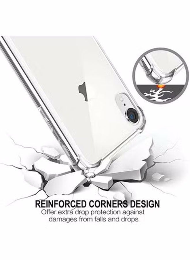 Theodor Clear Case with Shockproof Ultra Slim Fit Soft TPU Cover Shock Resistance Protective Back Bumper for iPhone XR Transparent - Image 4
