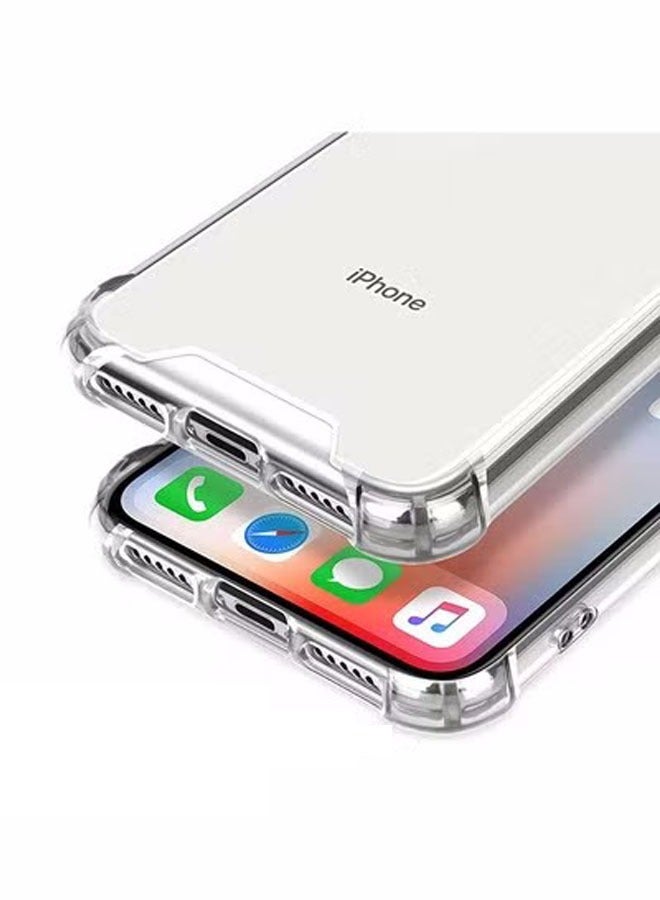 Theodor Clear Case with Shockproof Ultra Slim Fit Soft TPU Cover Shock Resistance Protective Back Bumper for iPhone XR Transparent - Image 2