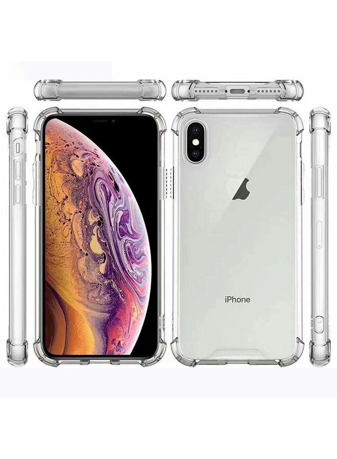 Theodor Clear Case with Shockproof Ultra Slim Fit Soft TPU Cover Shock Resistance Protective Back Bumper for iPhone XR Transparent - Image 1
