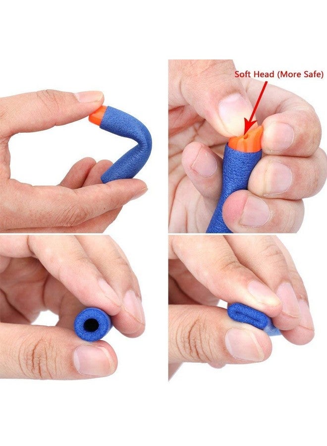 eS³kube Kid Plastic Foam Bullets Pack Compatible for N-Strike Elite Toy Guns (10) - Image 3