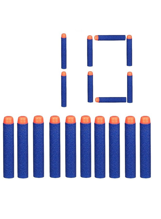 eS³kube Kid Plastic Foam Bullets Pack Compatible for N-Strike Elite Toy Guns (10) - Image 1