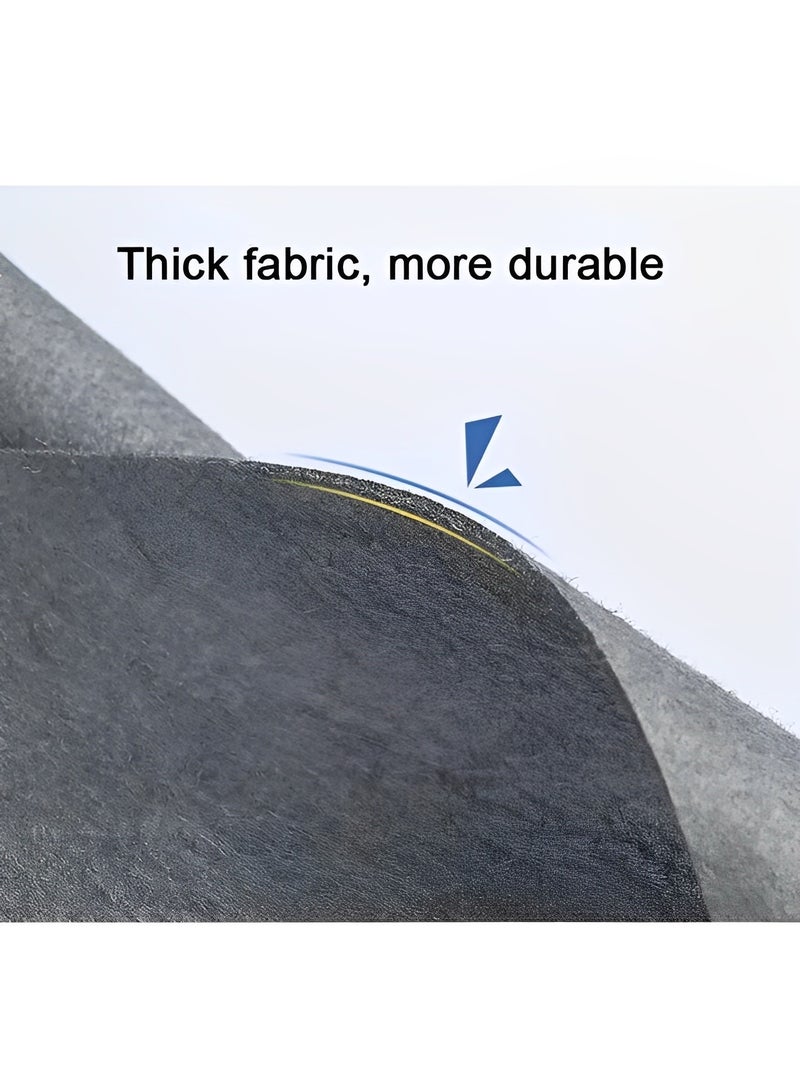 ريوكل 10 عبوات من مناشف تنظيف من الألياف الدقيقة متعددة الاستخدامات، خرق تنظيف شديدة الامتصاص مع أقمشة تنظيف خالية من الوبر وخالية من الخطوط للسيارة والمطبخ والمنزل والمكتب - Image 2