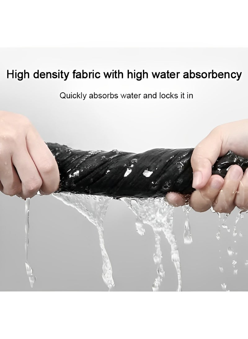 ريوكل 10 عبوات من مناشف تنظيف من الألياف الدقيقة متعددة الاستخدامات، خرق تنظيف شديدة الامتصاص مع أقمشة تنظيف خالية من الوبر وخالية من الخطوط للسيارة والمطبخ والمنزل والمكتب - Image 3