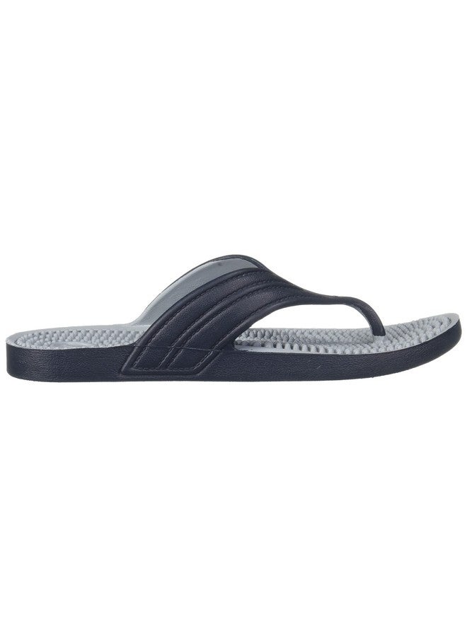 Bata Men's ALFRED TH Slippers (8729491_NAVY_8 UK) - Image 4